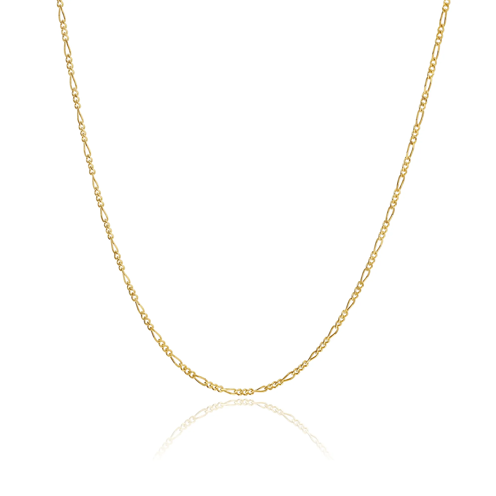 14k Petite Figaro Chain