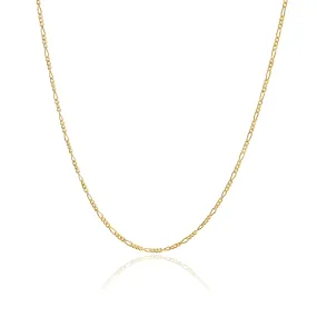 14k Petite Figaro Chain