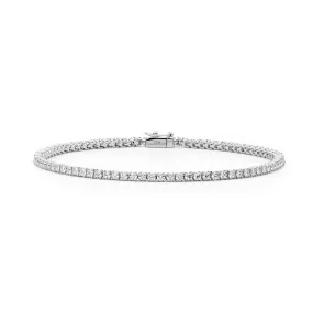 18ct Gold 2.00ct Diamond Tennis Bracelet