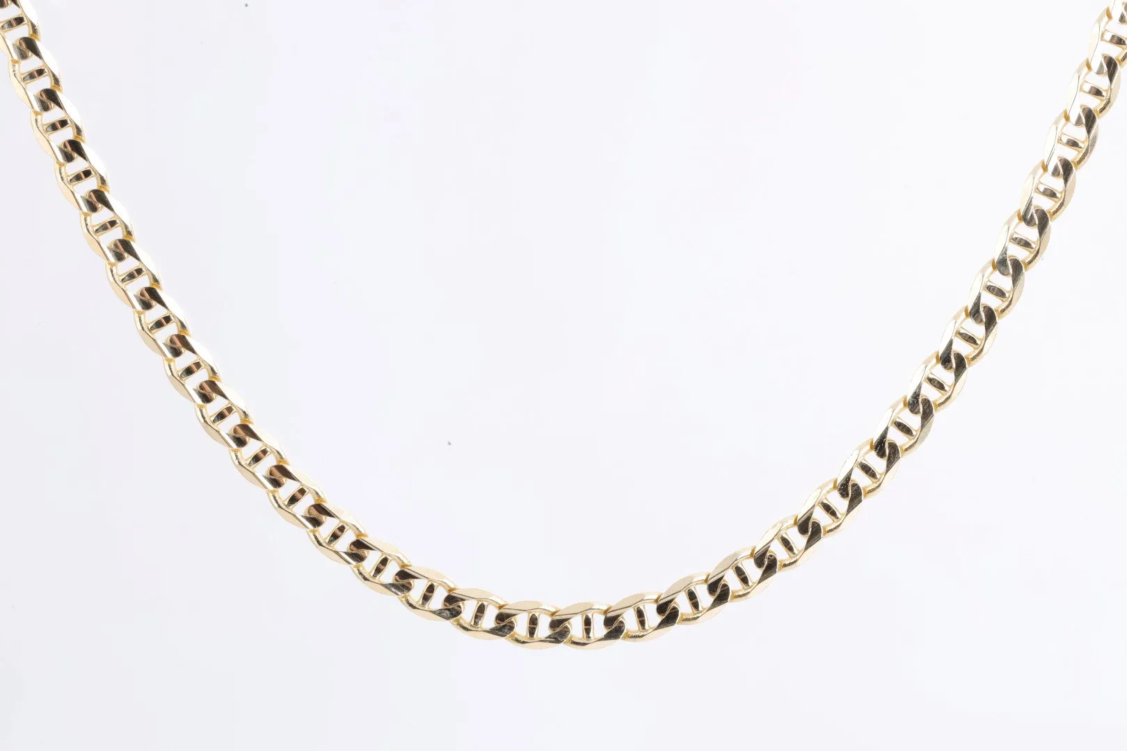 20.5" 14k Yellow Gold Mariner Chain (17.67g.)