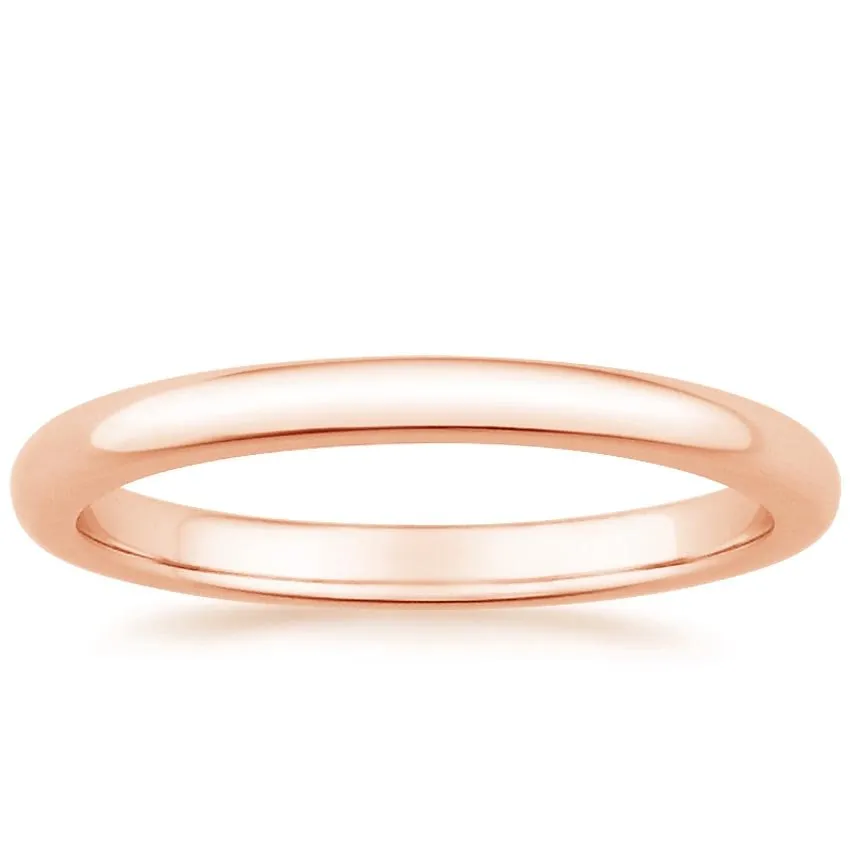 2mm Comfort Fit Wedding Ring - WR002