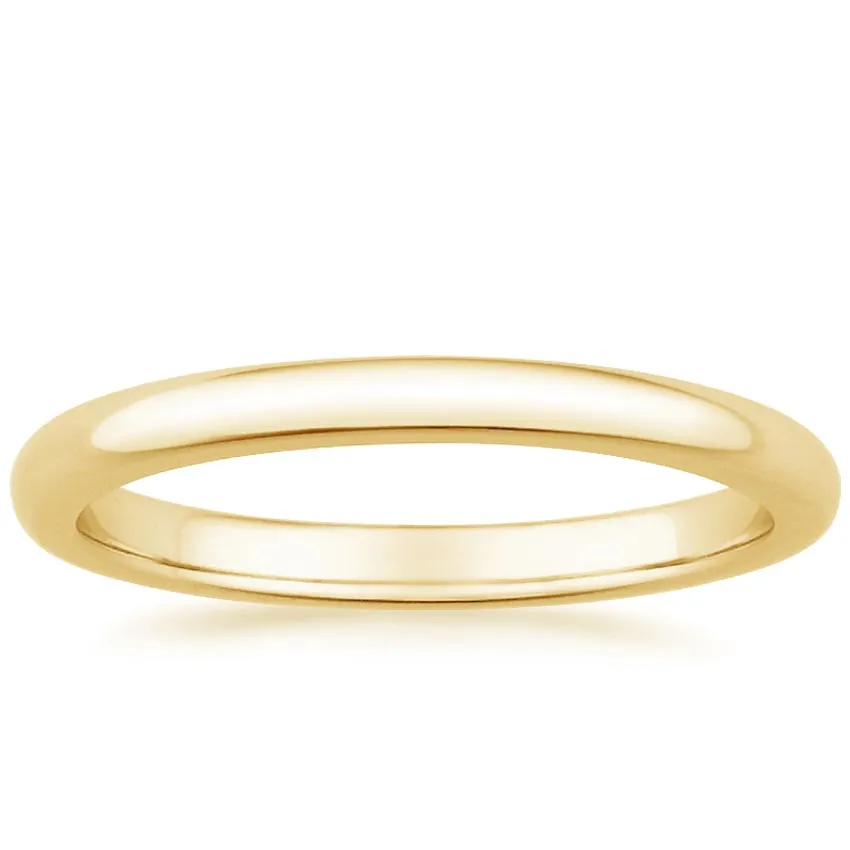 2mm Comfort Fit Wedding Ring - WR002