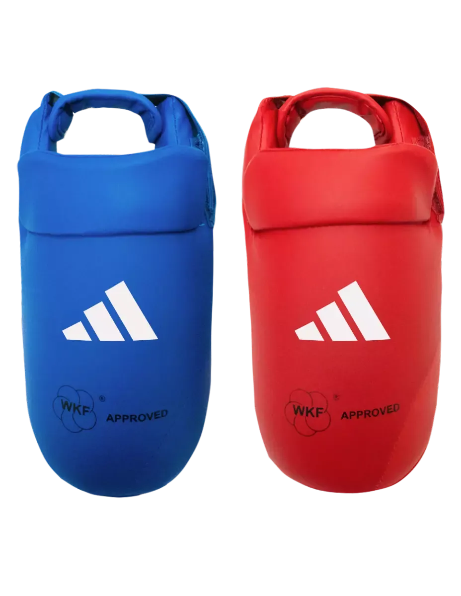 adidas WKF Karate Foot Guards Protectors Pads