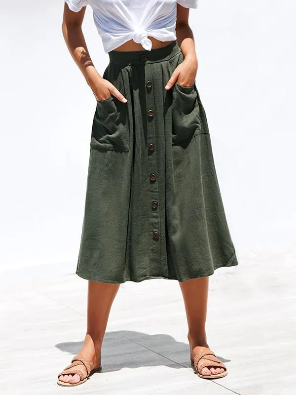 Adorable Loose Bohemia Fashion Skirt Bottom