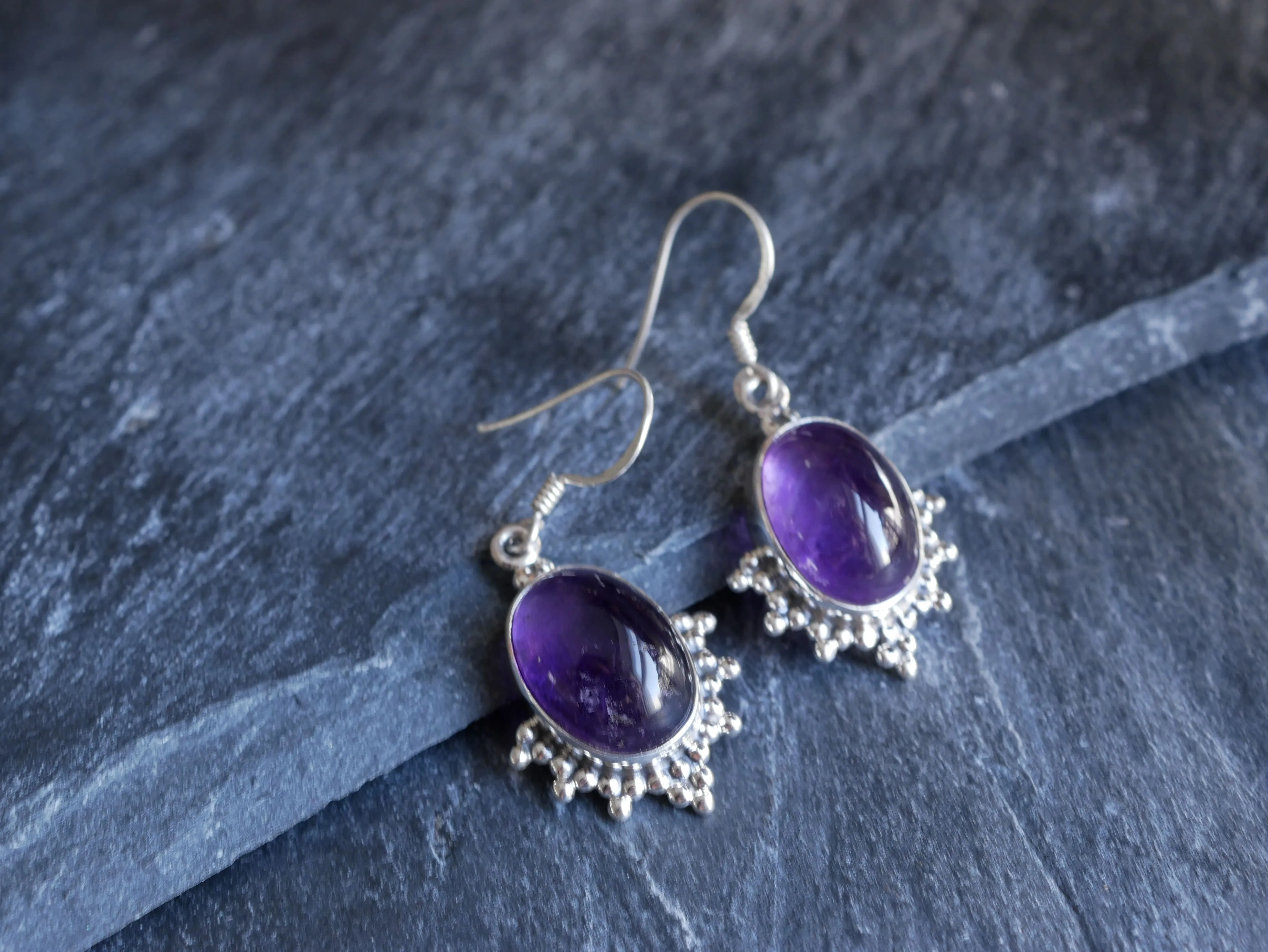 Amethyst Lux Earrings