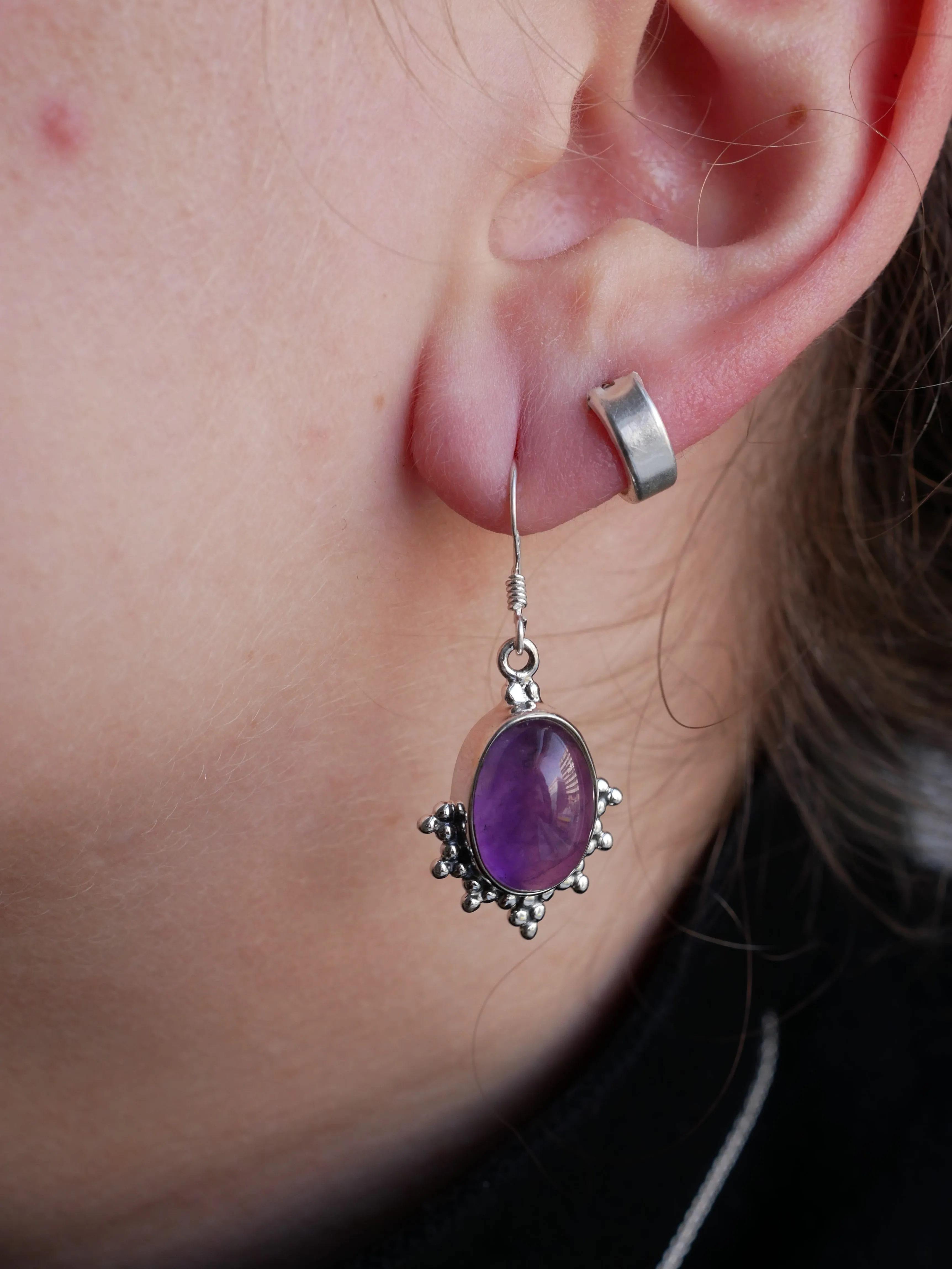 Amethyst Lux Earrings