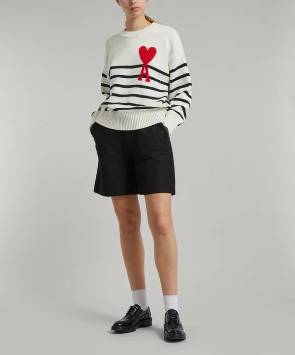 Ami Alexandre Mattiussi Love Printed Sweater S 2AM23