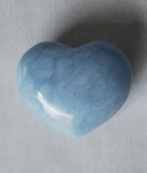 Angelite Heart Stone