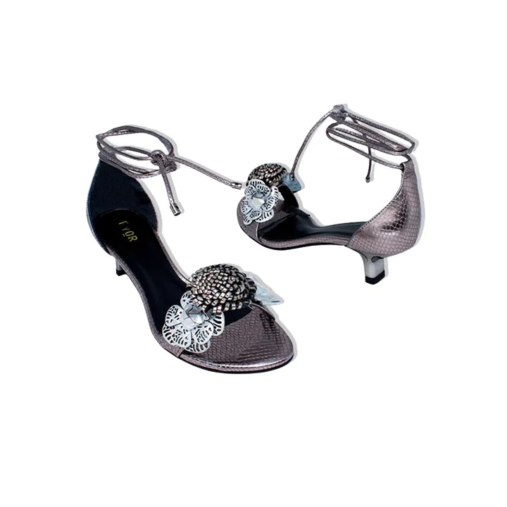 Ankle wrap stilettos BWR 072