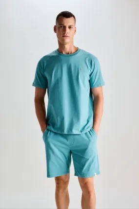 Aqua Green Ultra Soft Stretch Co-Ords