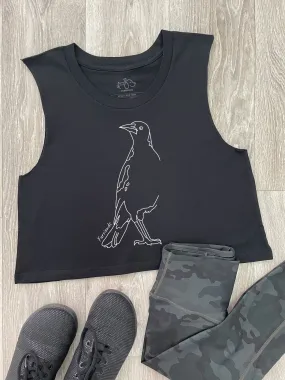 Australian Magpie Myah Crop Tank