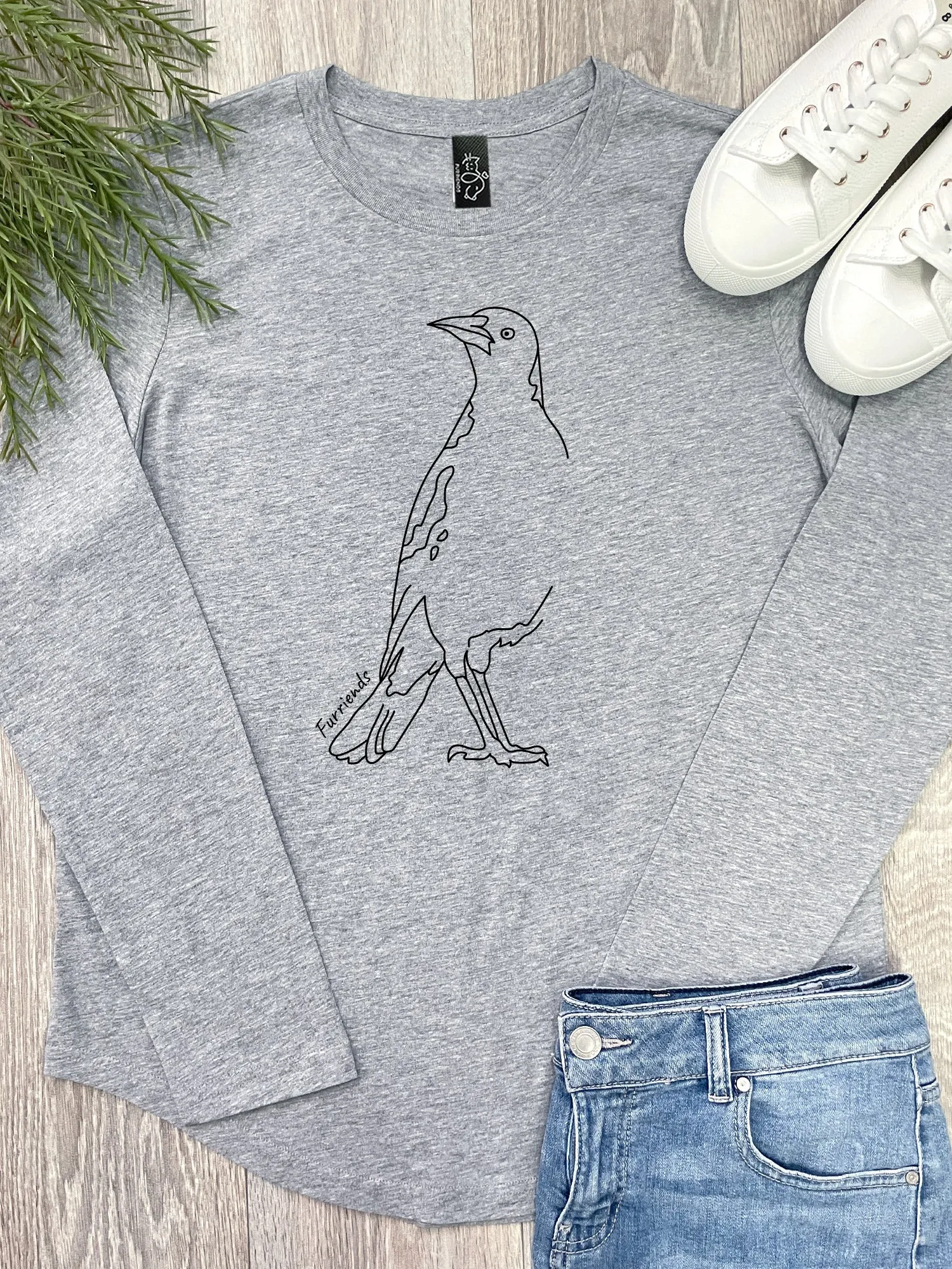 Australian Magpie Olivia Long Sleeve Tee