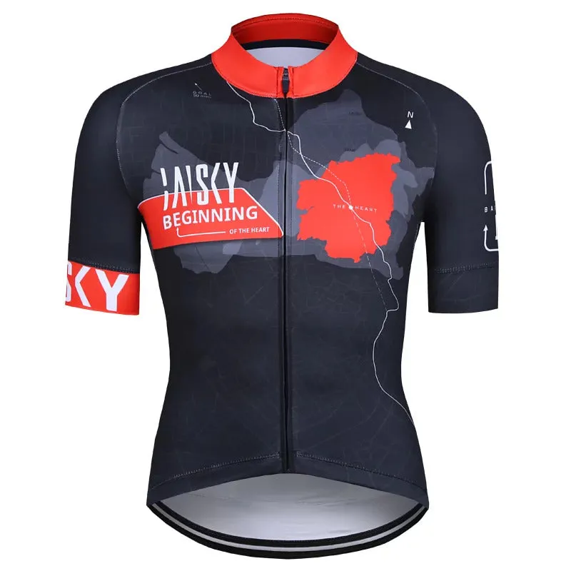 Baisky Bicycle Mens Short Jersey Map - TRMSJ990