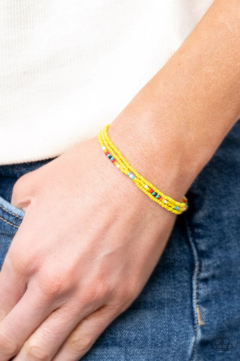 Basecamp Boyfriend - Yellow Bracelet