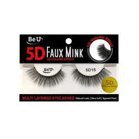 BE U | 5D Faux Mink Eyelashes 5D15