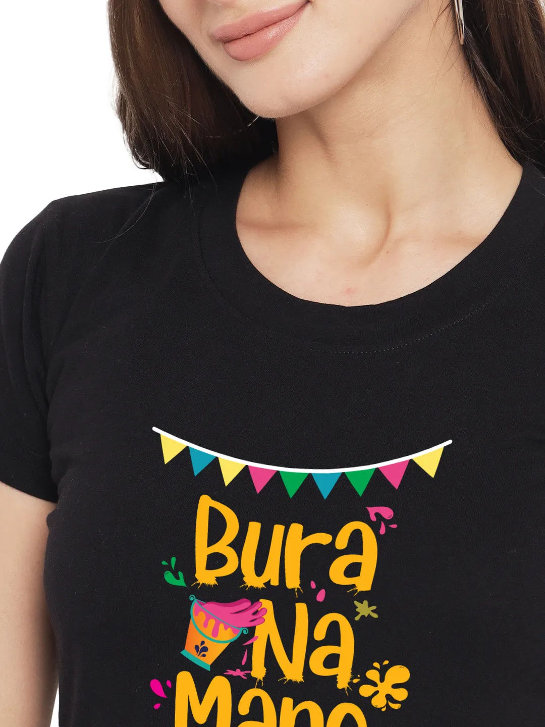 Bura Na Mano Holi Hai Women's Tshirt