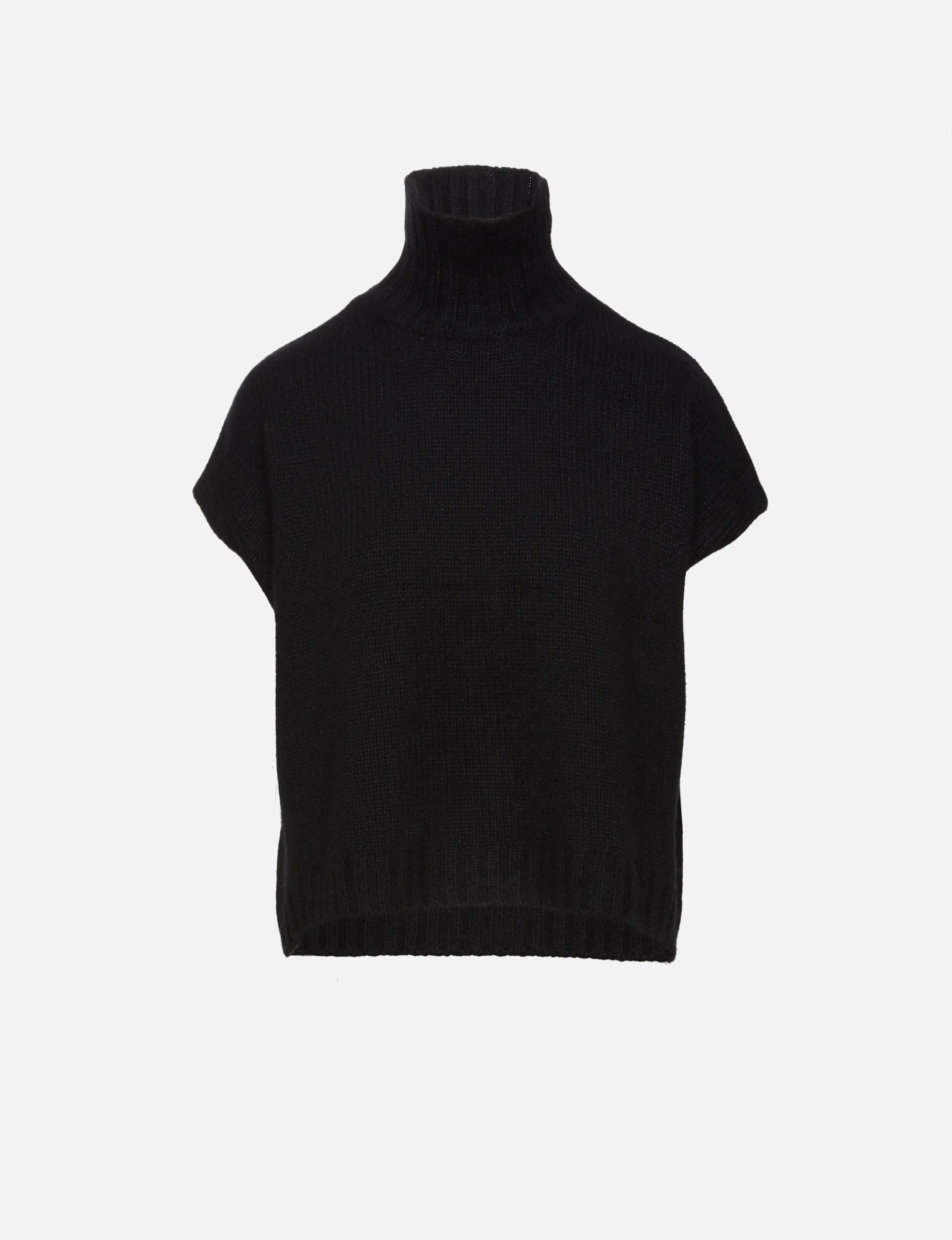 Cashmere Turtleneck Gilet