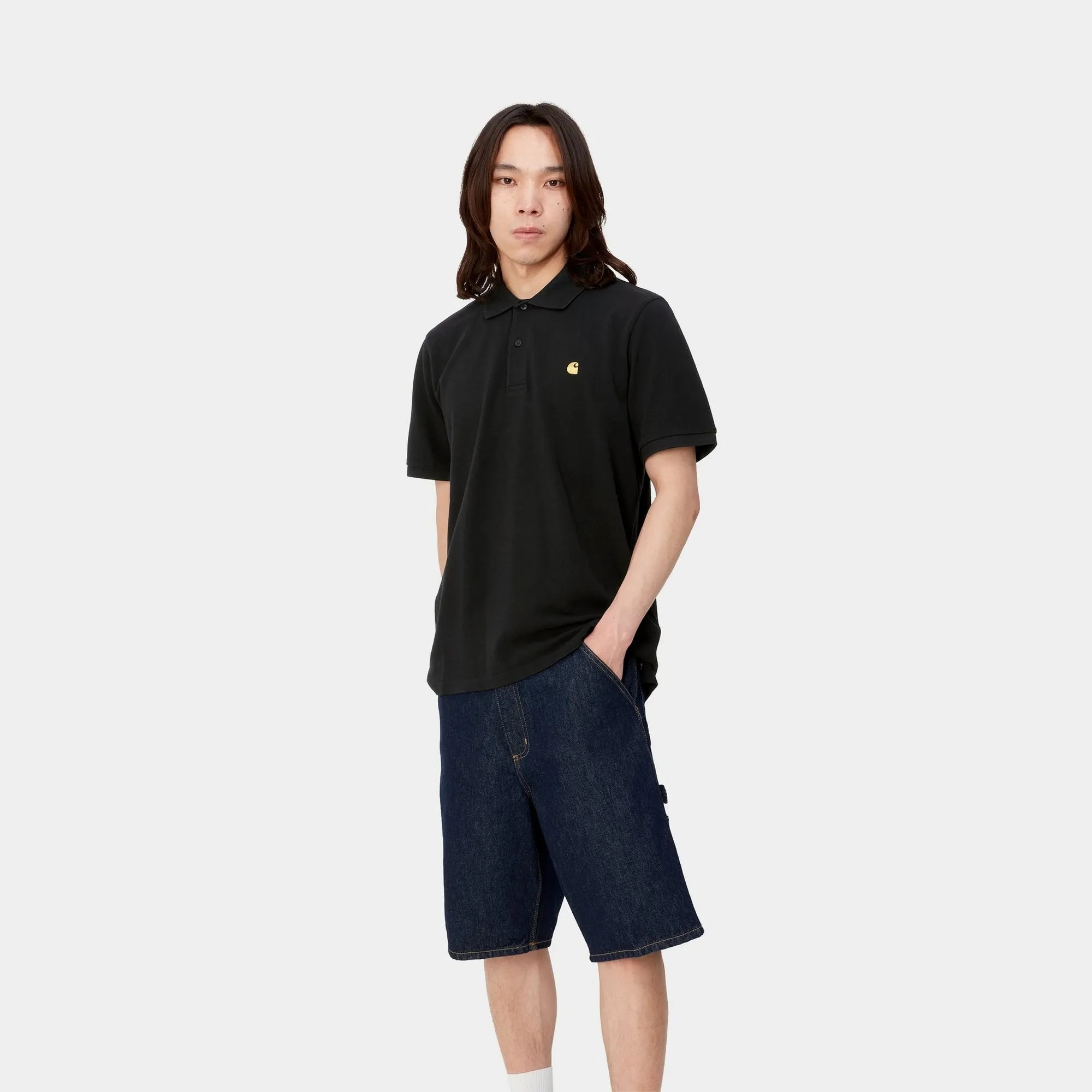 Chase Pique Polo | Black