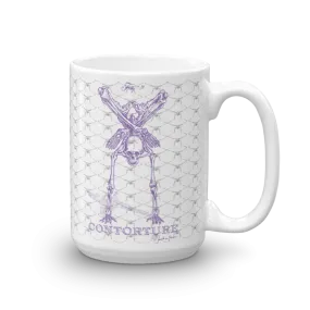 Contorture Mug: Black Sabbath Purple Contortion Skeleton