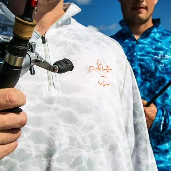 Cool Breeze Quarter Zip: Breathable Long Sleeve Fishing Shirt