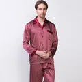 Couples Sexy Satin Silk Pajama Set with pants