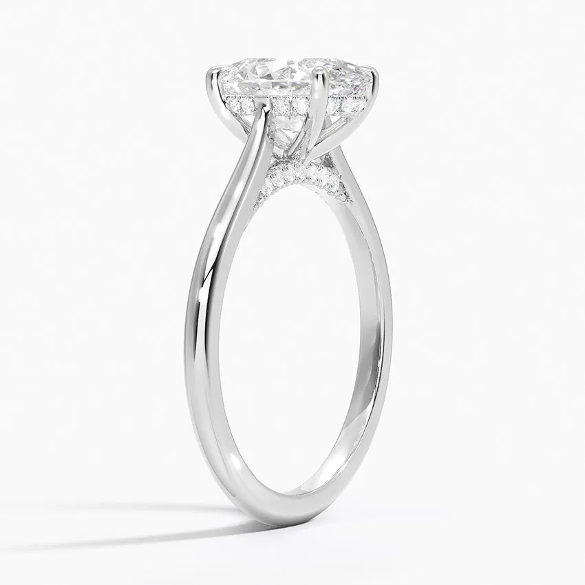 Dawn Diamond Engagement Ring [Setting Only] - EC108O