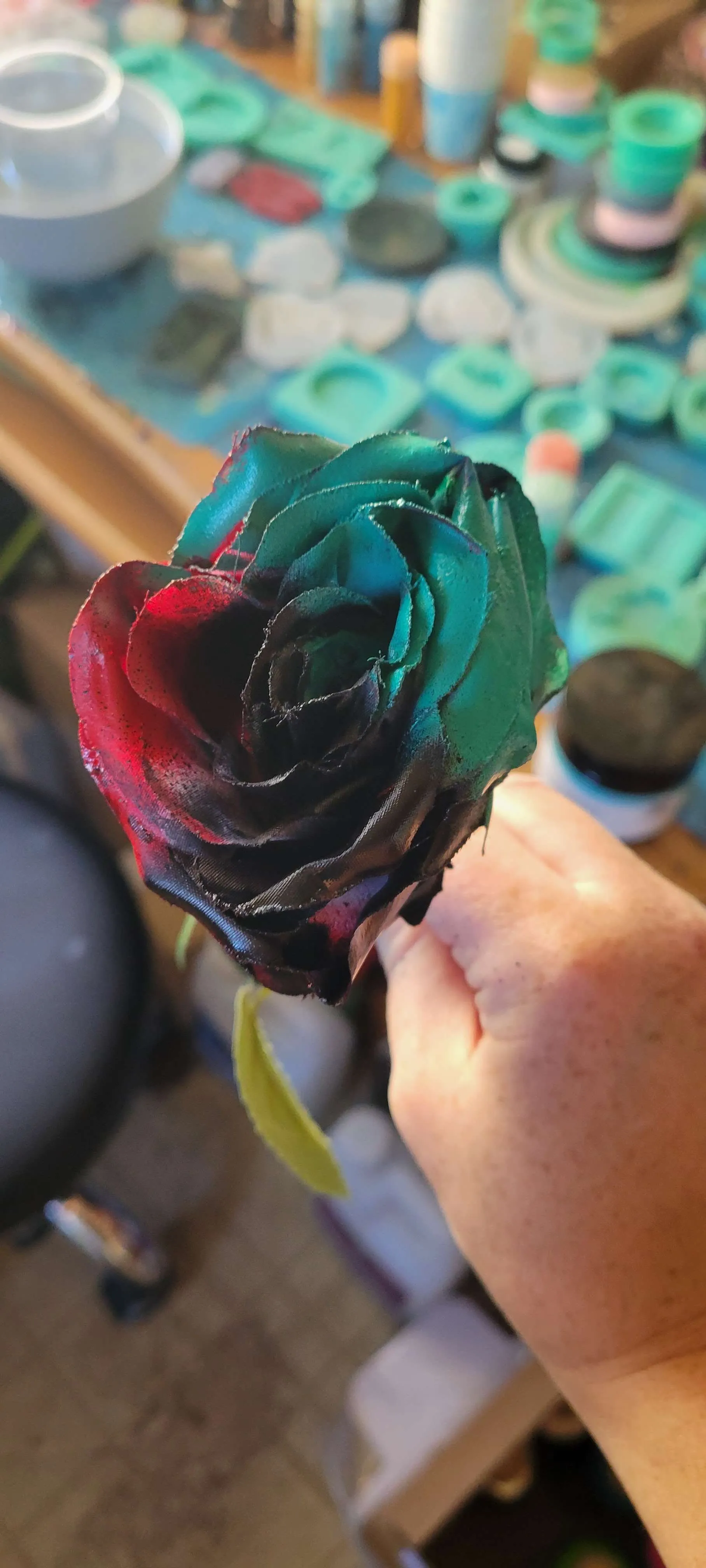 Deku Rose Skull