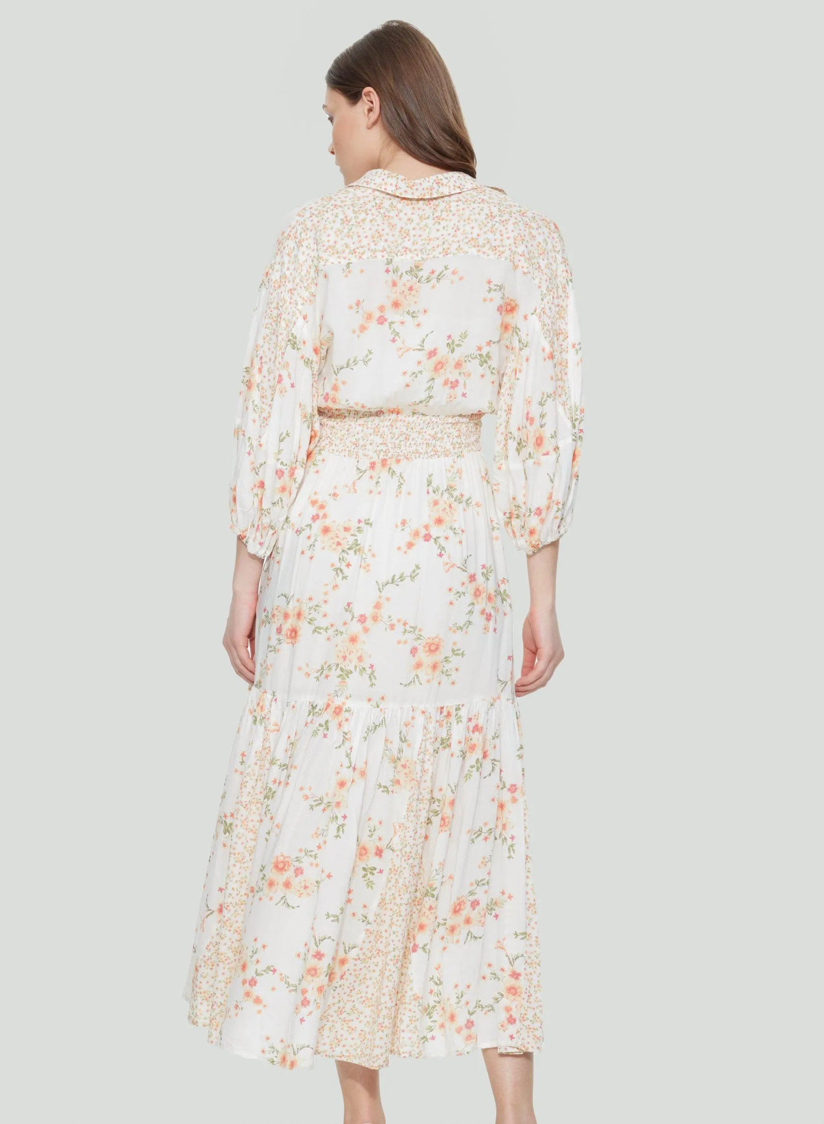 Dex Peachy Florals Dress - 2122541