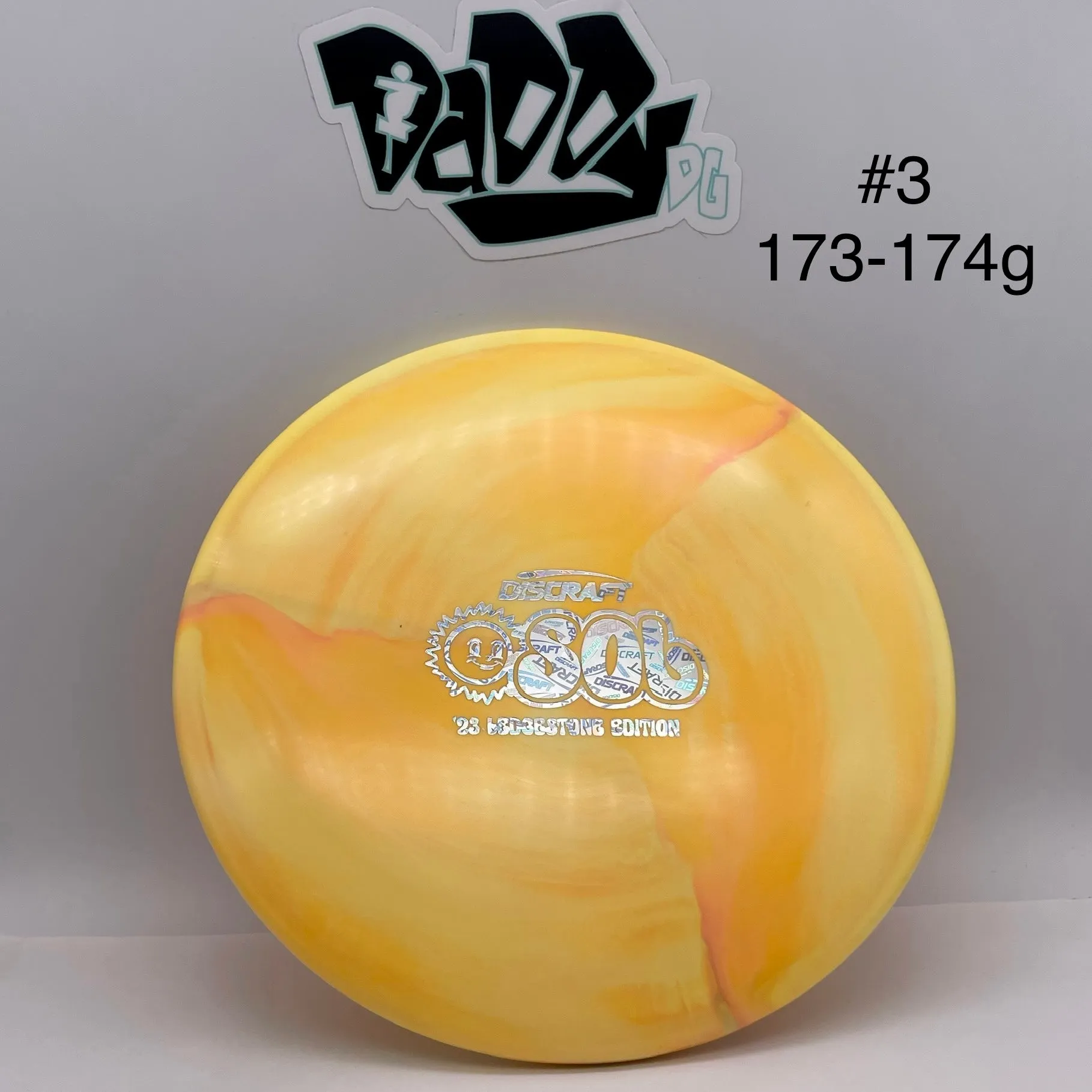 Discraft ESP Swirl 2023 Ledgestone Sol Midrange