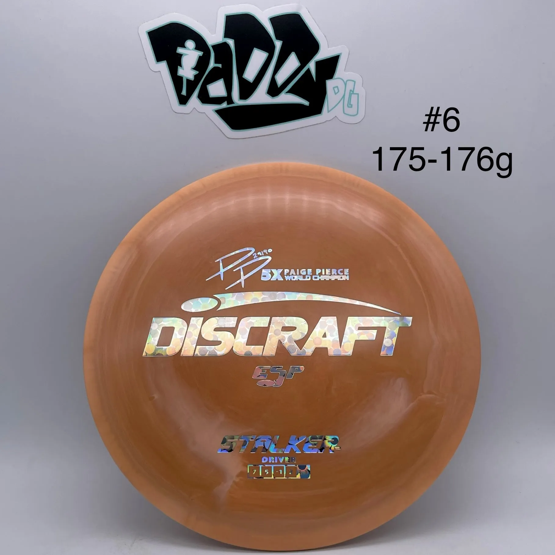 Discraft Paige Pierce 5X ESP Stalker Distance Driver