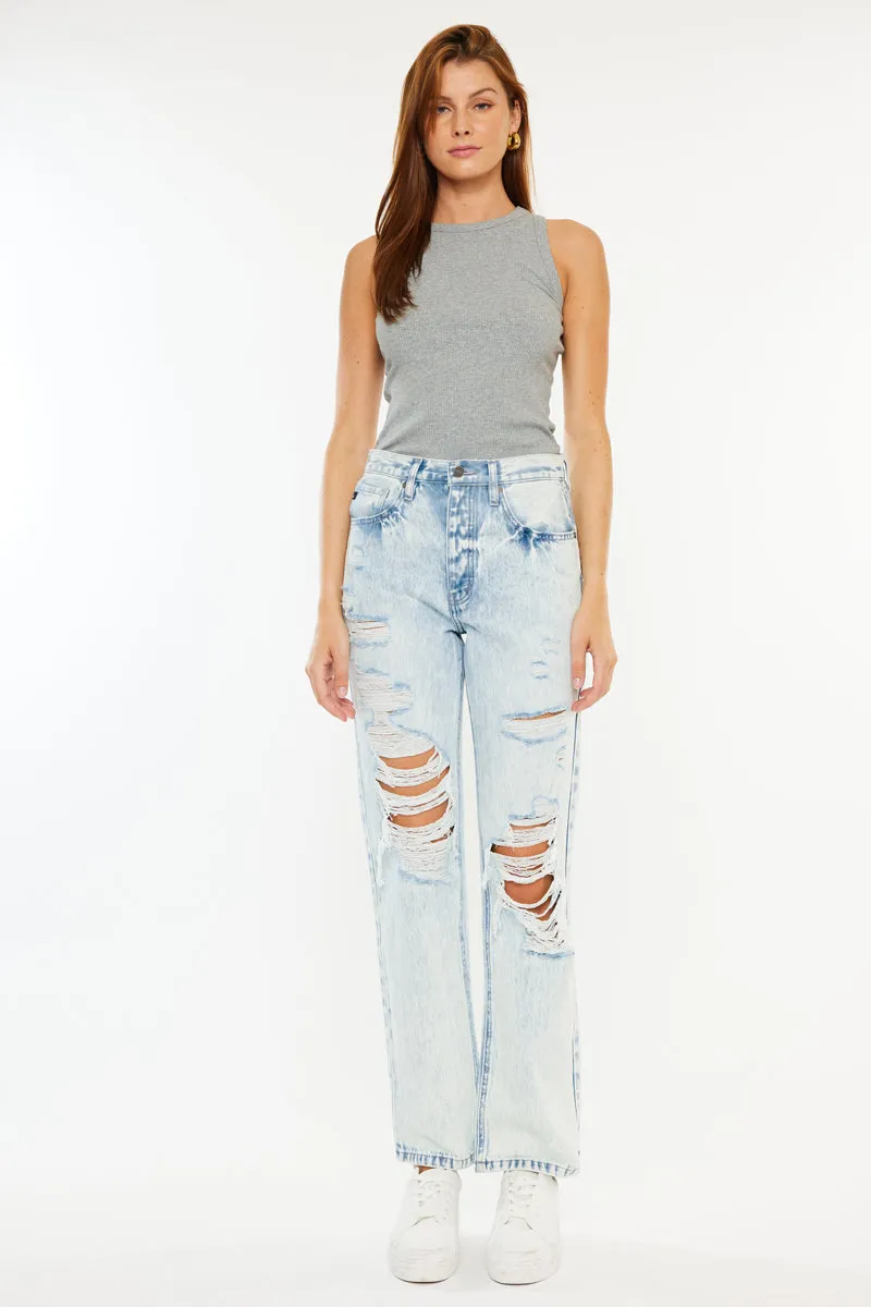 Dixon Ultra High Rise 90's Boyfriend Jeans