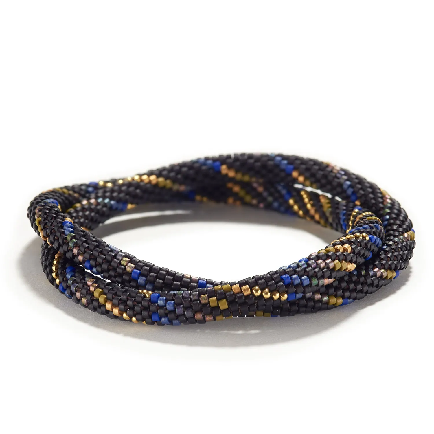 Double Black and Gold Holiday III Bracelet