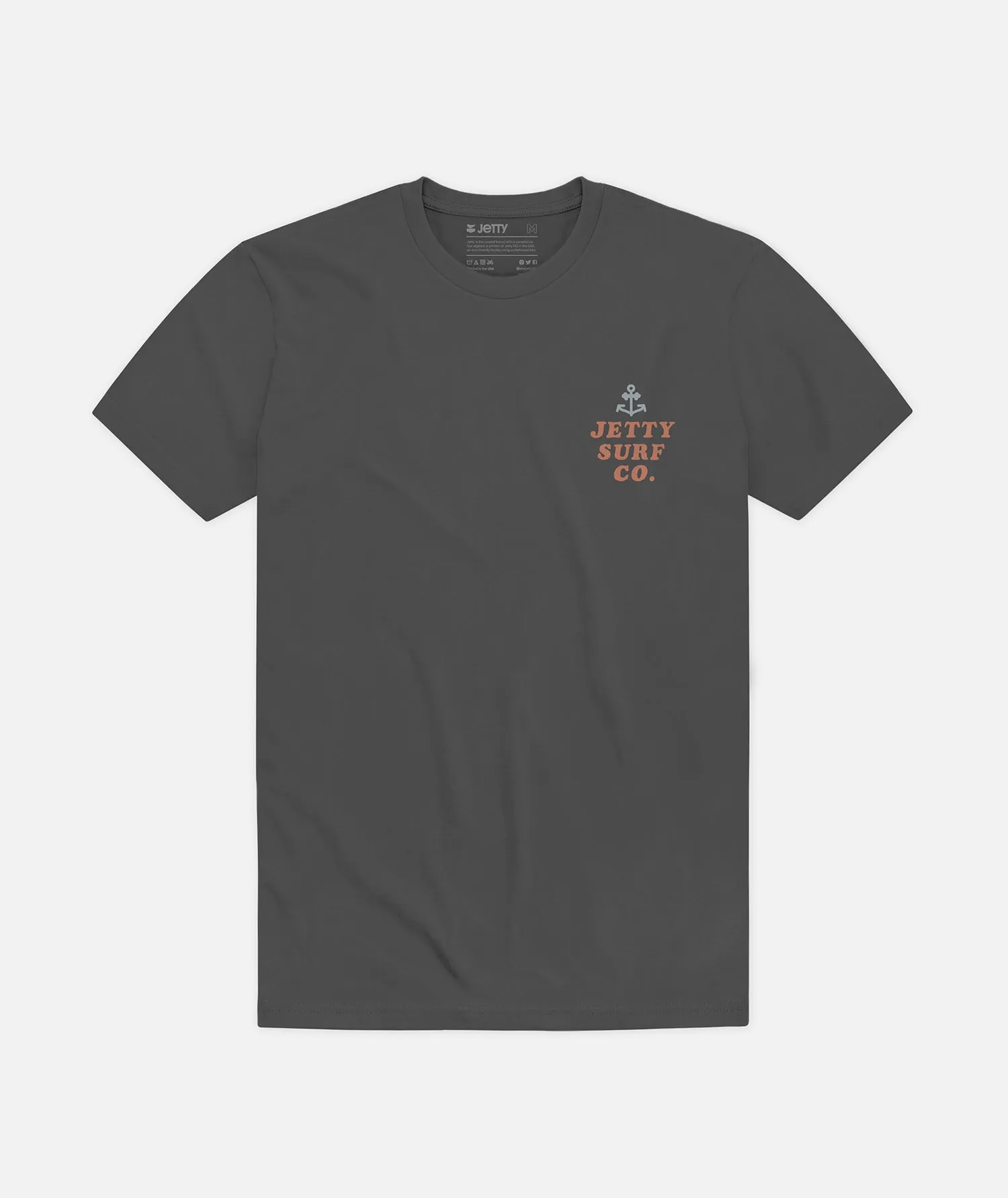 Dude Tee - Charcoal