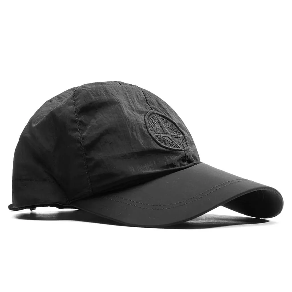 Econyl Regenerated Nylon 6-Panel Cap - Black