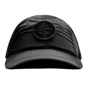 Econyl Regenerated Nylon 6-Panel Cap - Black