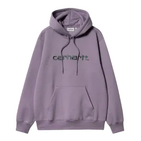 Felpa Uomo Carhartt WIP Hooded Sweat Viola