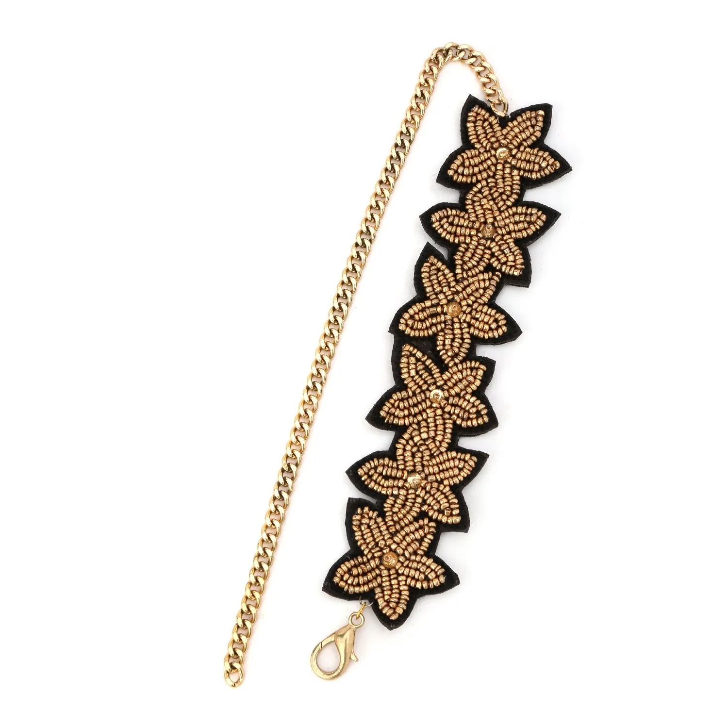 Golden Leaf Choker