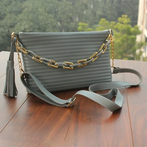 Grey Shoulder Bag for women