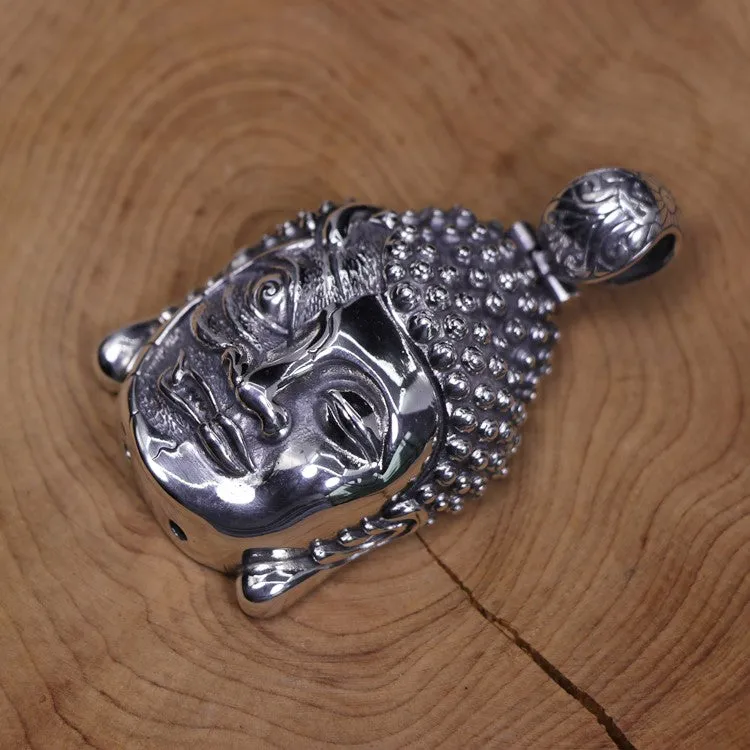 Half Buddha Half Demon Pendant