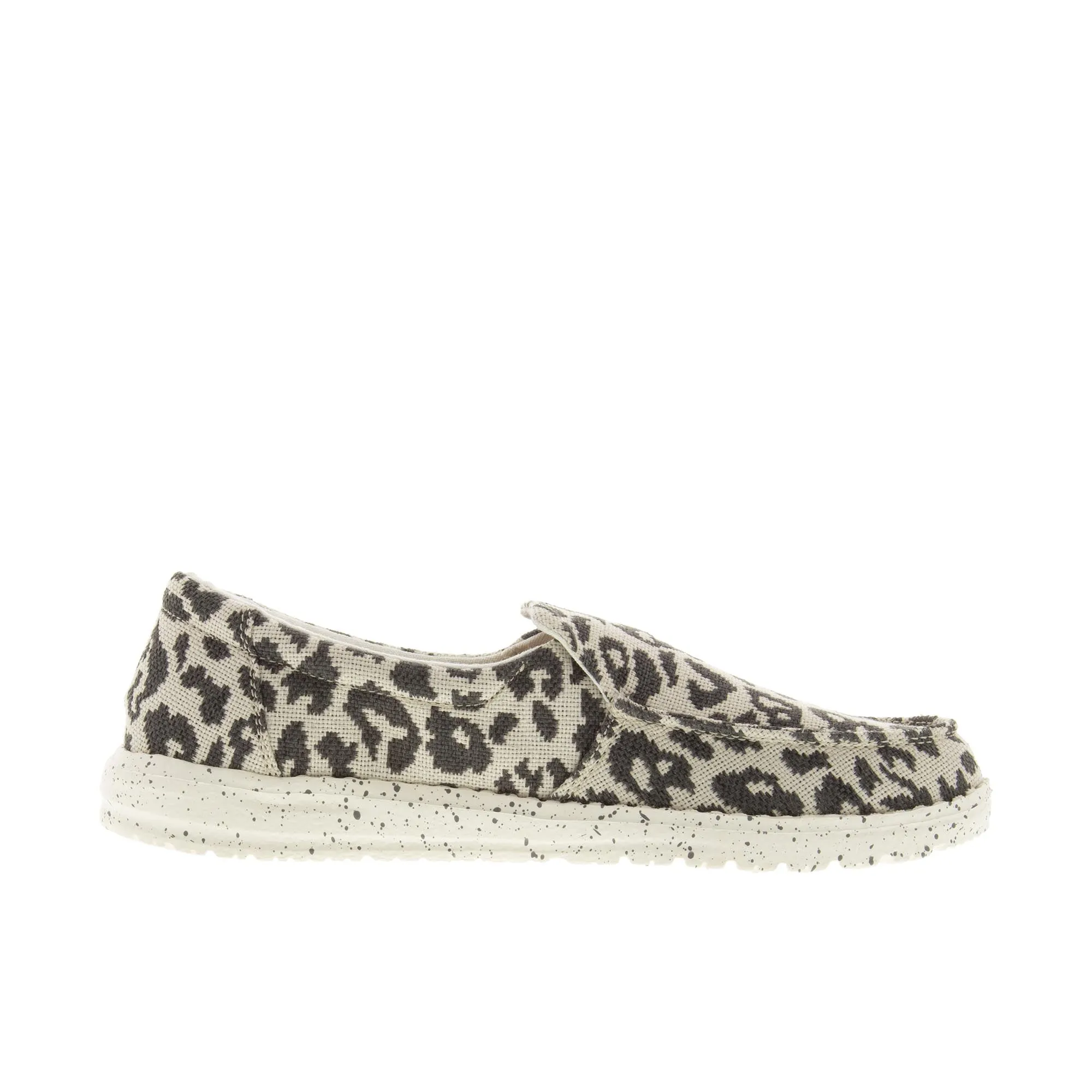 Hey Dude Womens Misty Woven Cheetah/Grey