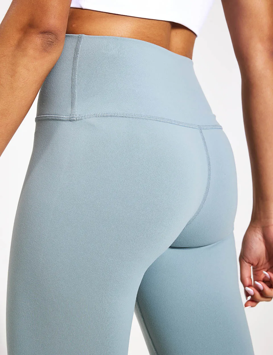 High Waisted Airbrush Legging - Cosmic Grey