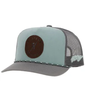 'Hooey' Spur Western Original Trucker - Teal / Grey