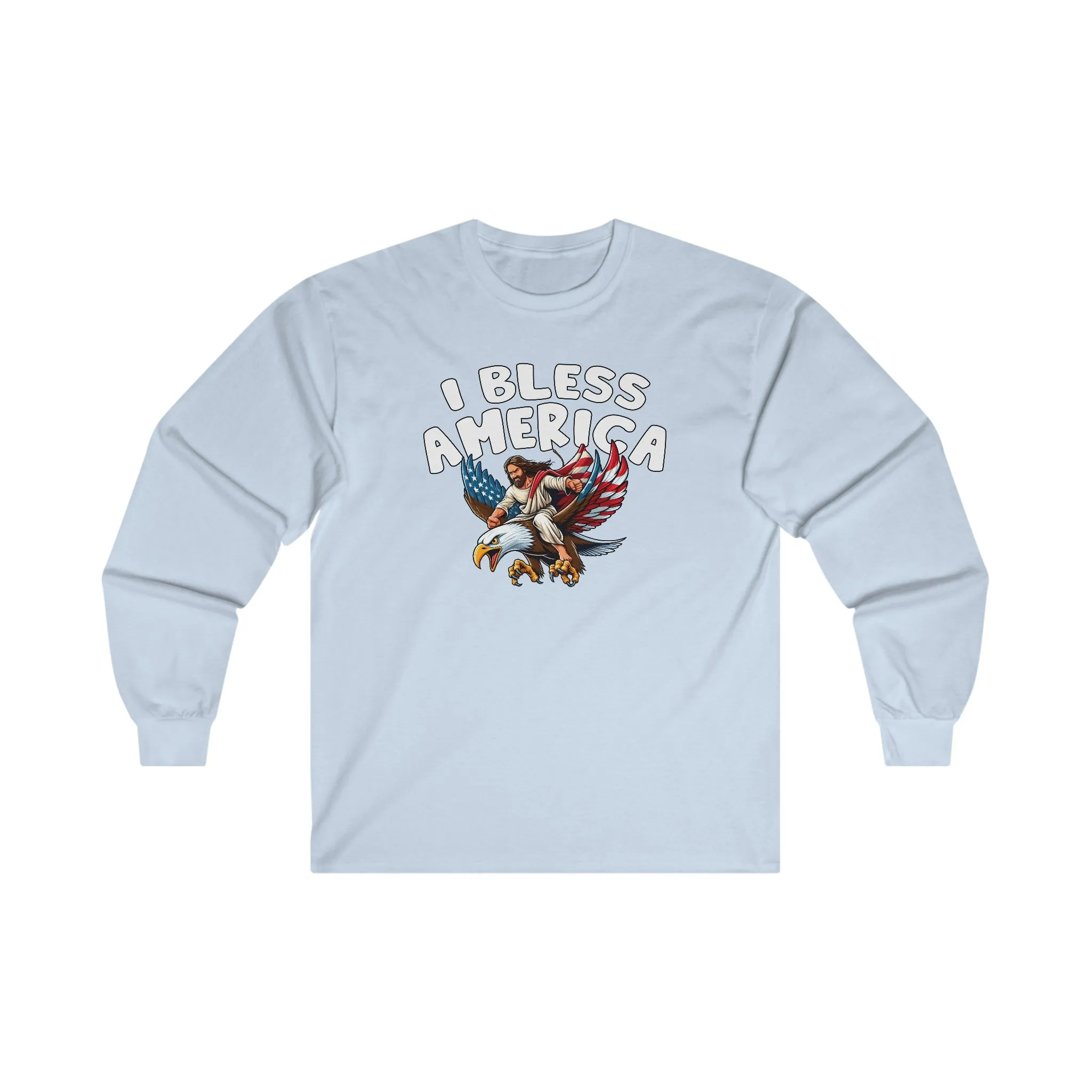 I Bless America Long Sleeve Tee