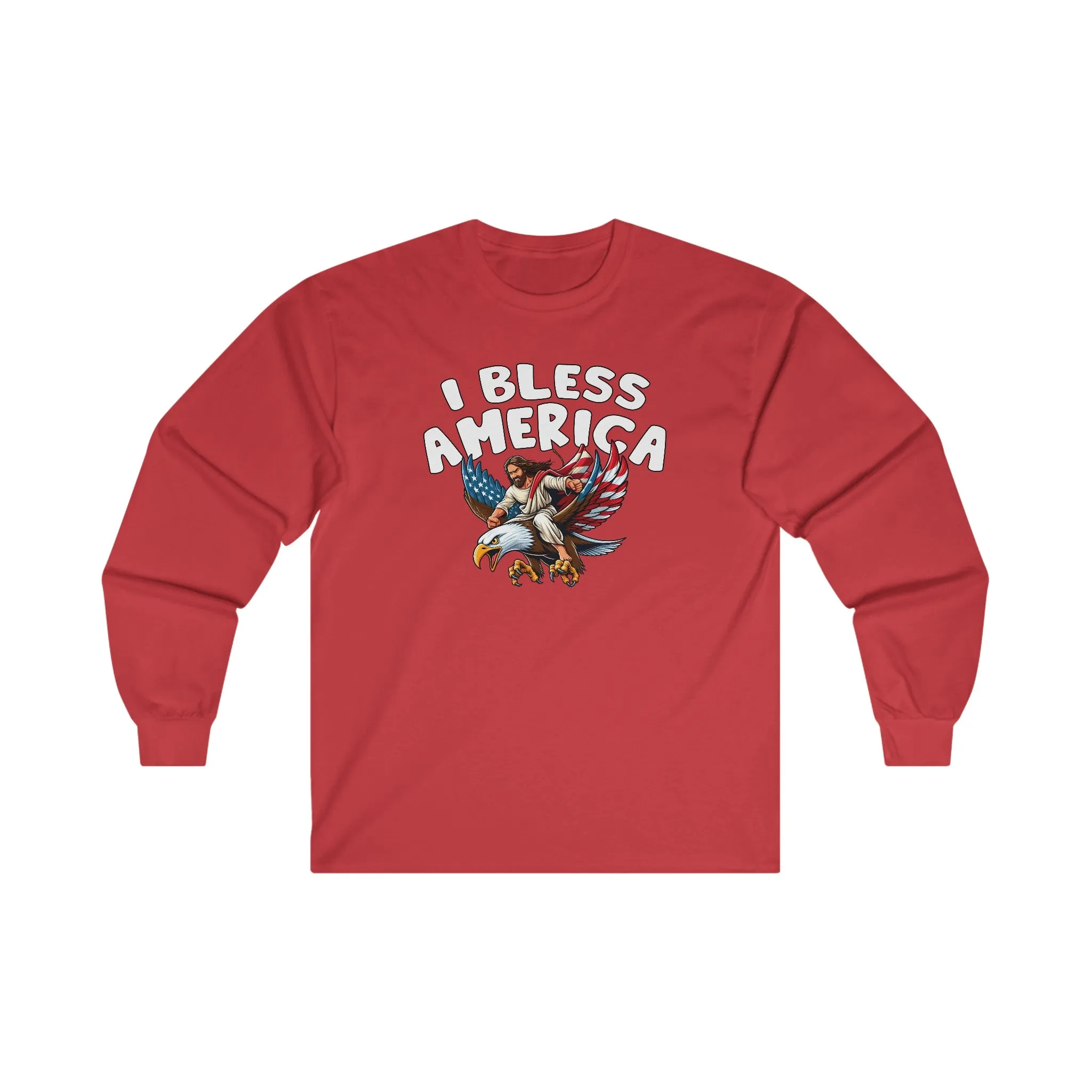 I Bless America Long Sleeve Tee