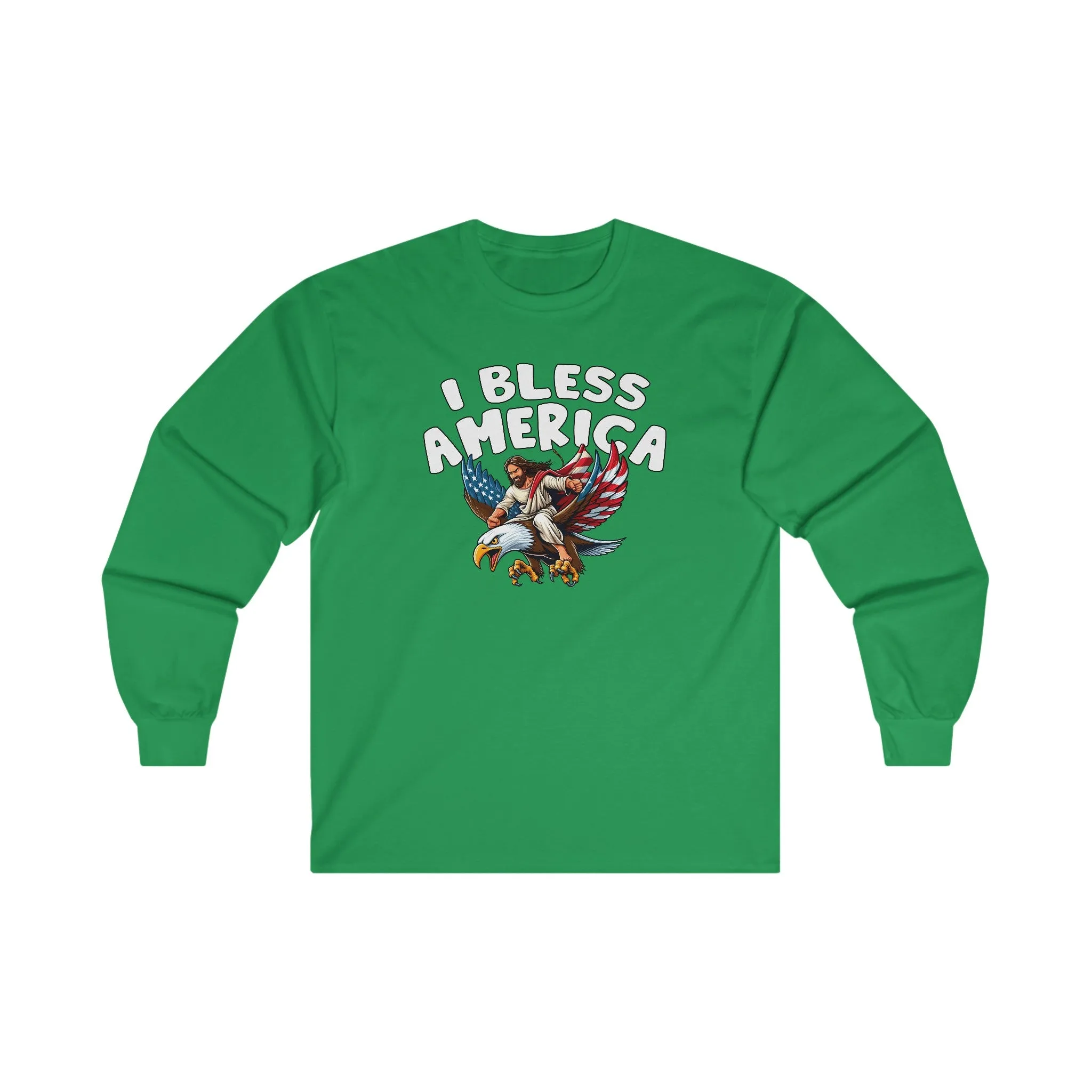 I Bless America Long Sleeve Tee