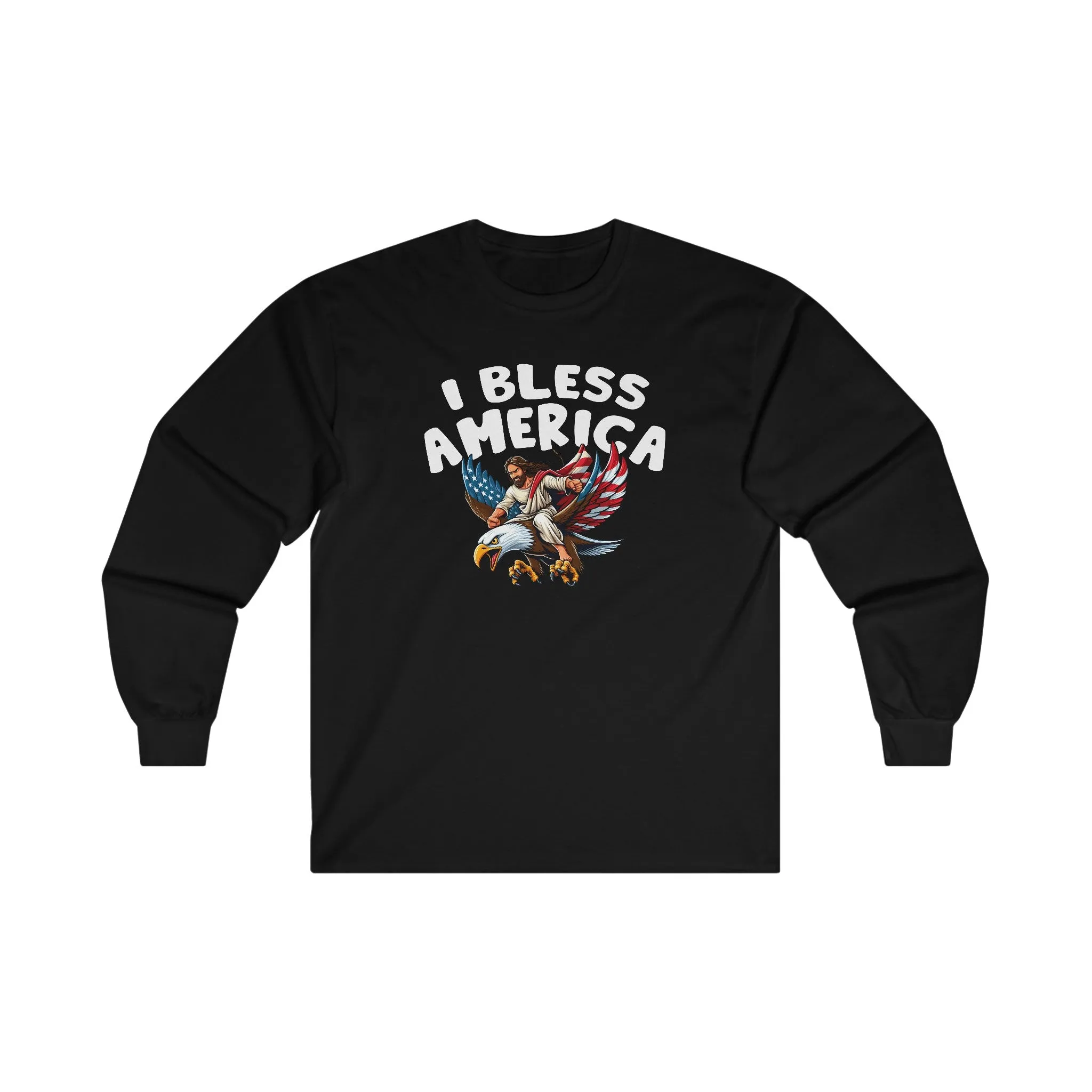 I Bless America Long Sleeve Tee