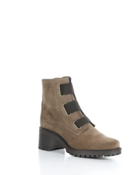 INDIE TAUPE/DKBROWN Elasticated Boots