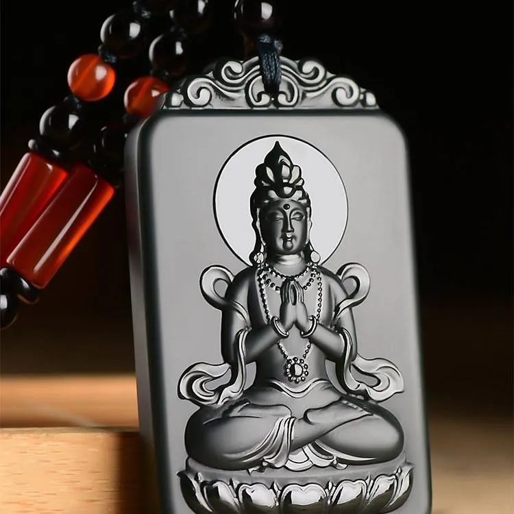 Jade Quan Yin Pendant