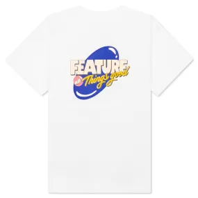 Kids Bubble Play Tee - White