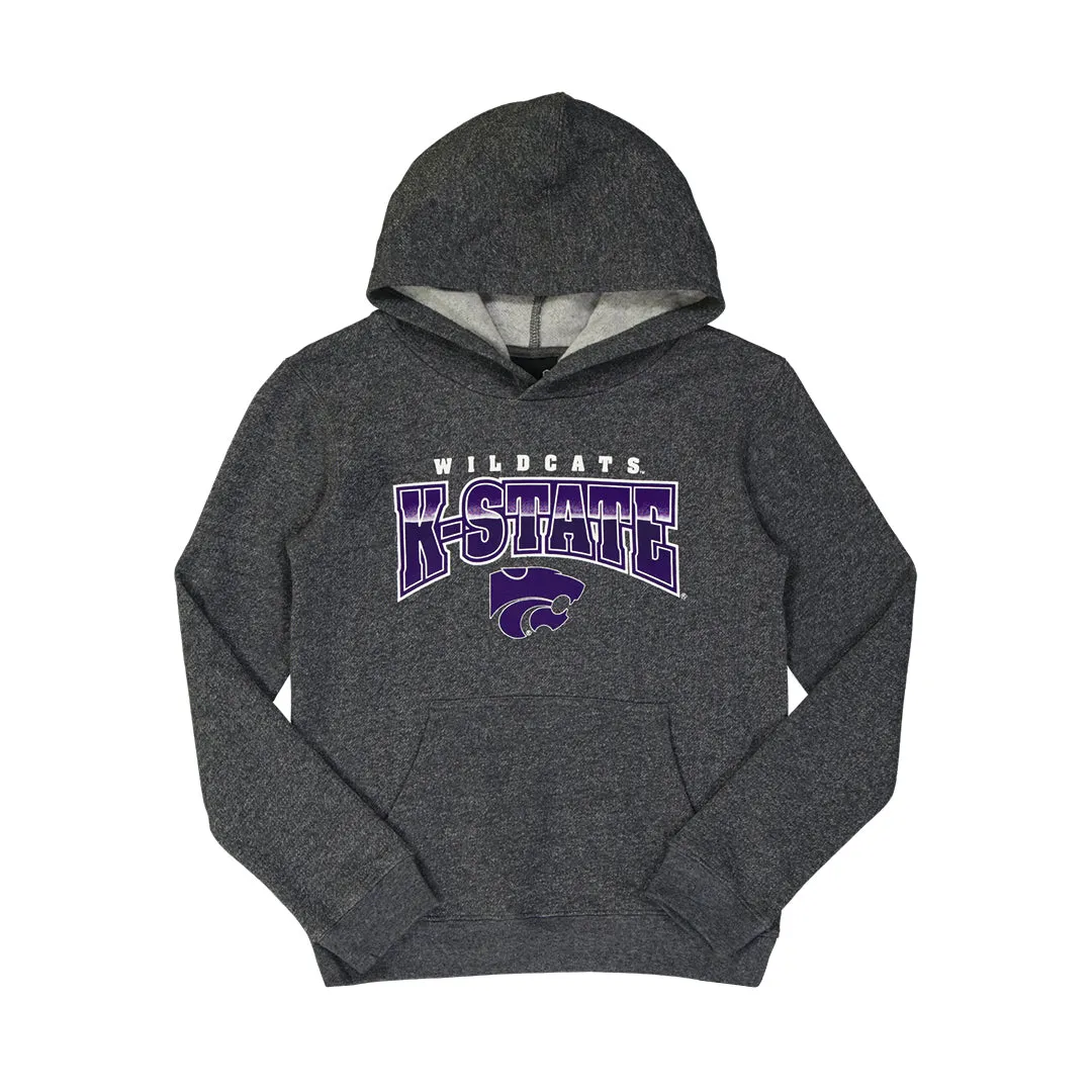 Kids' (Junior) Kansas State Wildcats Chromed Out Hoodie (KX8ALLFR 96)